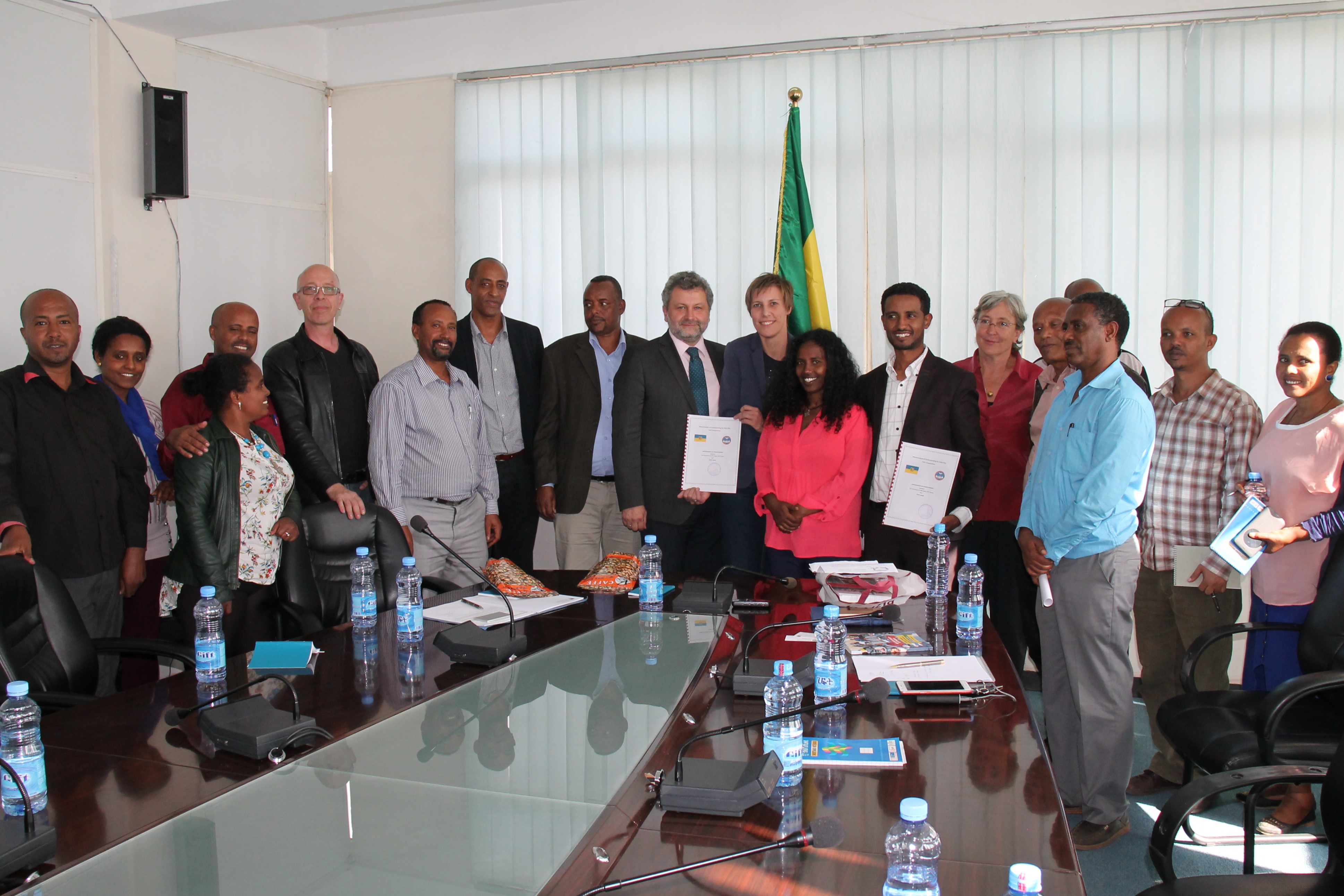 The Nakopa-Delegation in Addis Abeba, November 2018